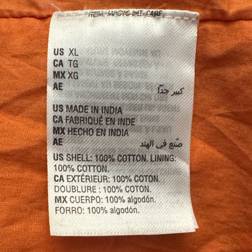INC International Concepts Orange Geometric Midi Dress NWOT - Picture 6 of 6